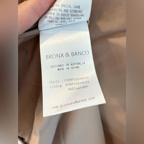 New Bronx and Banco Dahlia Strapless Maxi Dress in Blush Multi Pink - Picture 15 of 15